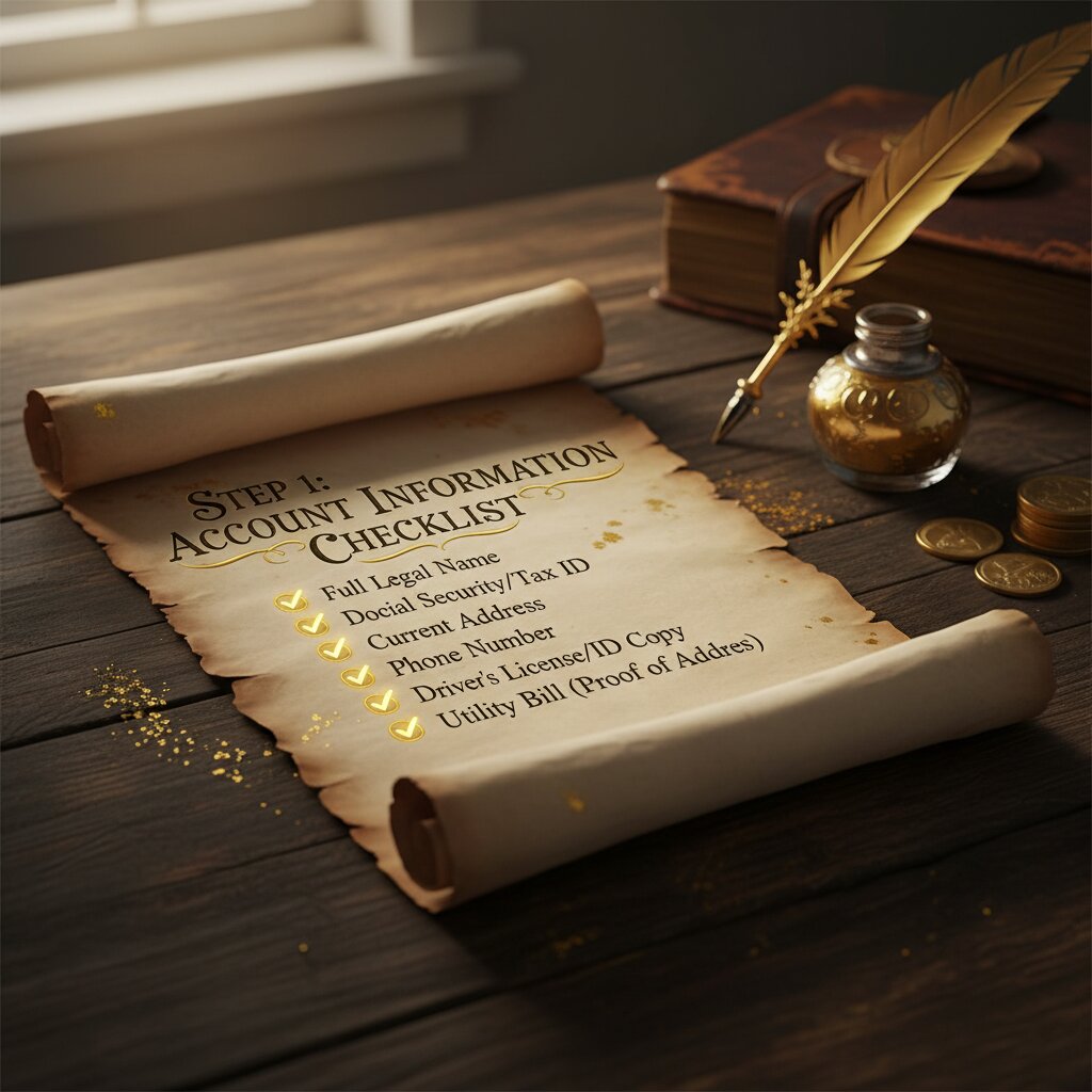 Form đăng ký bước 1 với các trường thông tin được highlight