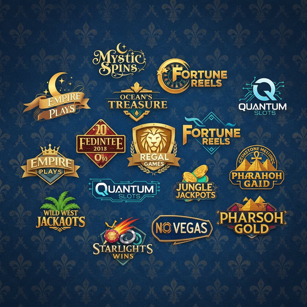 Logo các nhà cung cấp slot games hàng đầu