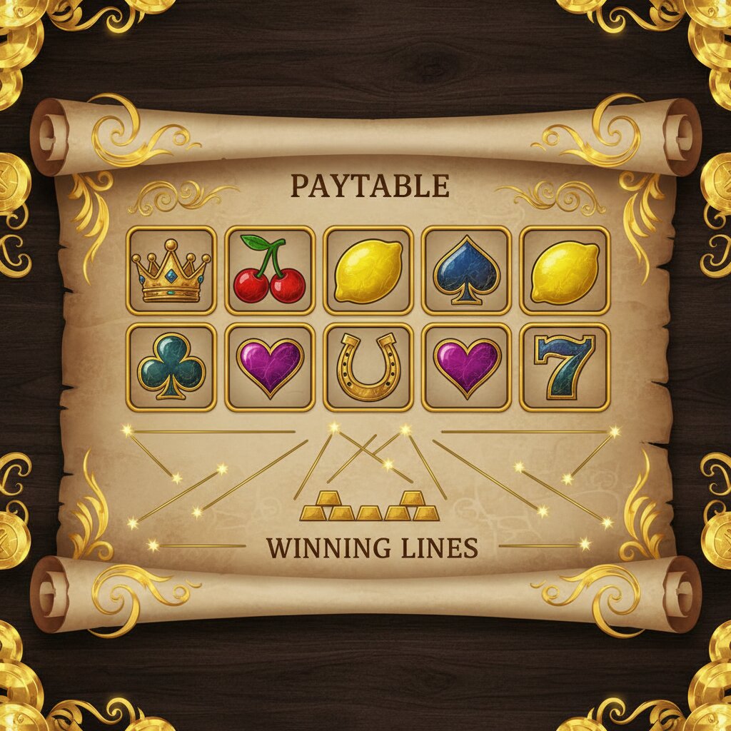 Bảng chi trả của slot machine